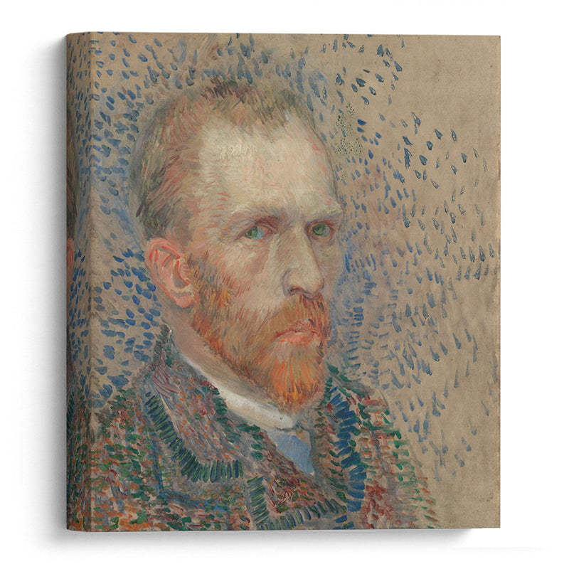 Self-portrait (1887) - Vincent van Gogh - Canvas Print