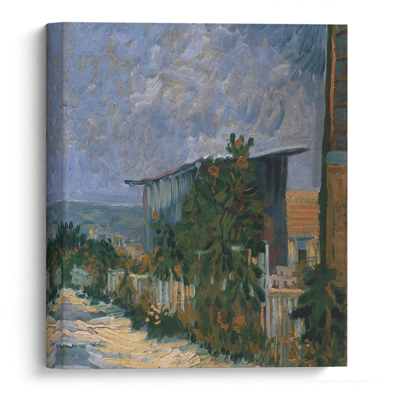 Shelter on Montmartre (1887) - Vincent van Gogh - Canvas Print