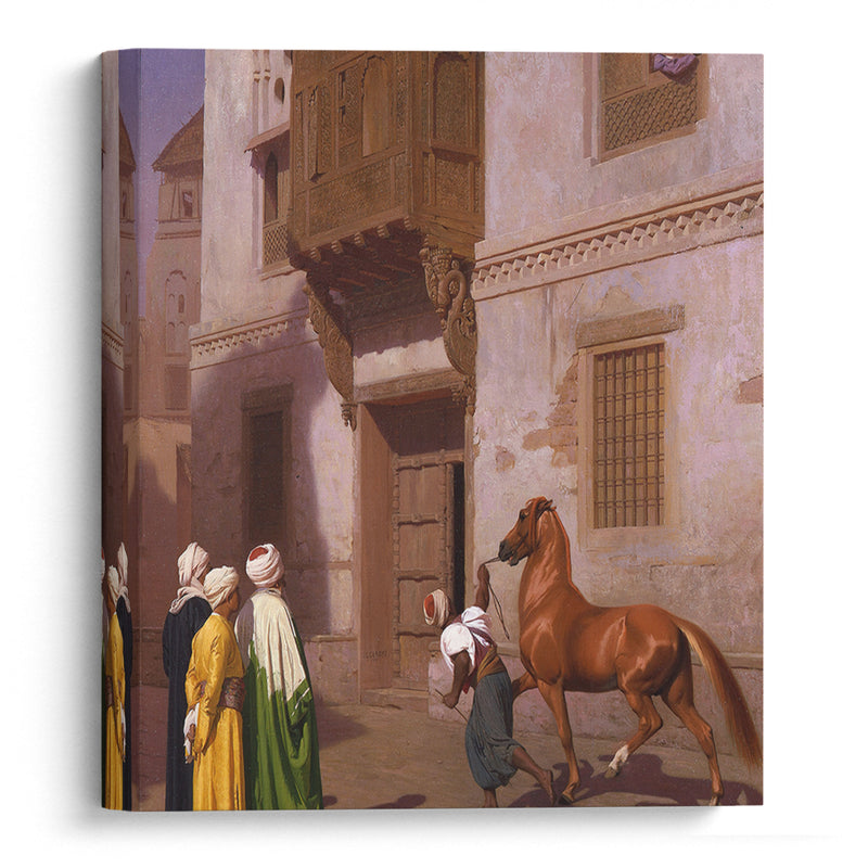 The Horse Market (1867) - Jean-Léon Gérôme - Canvas Print