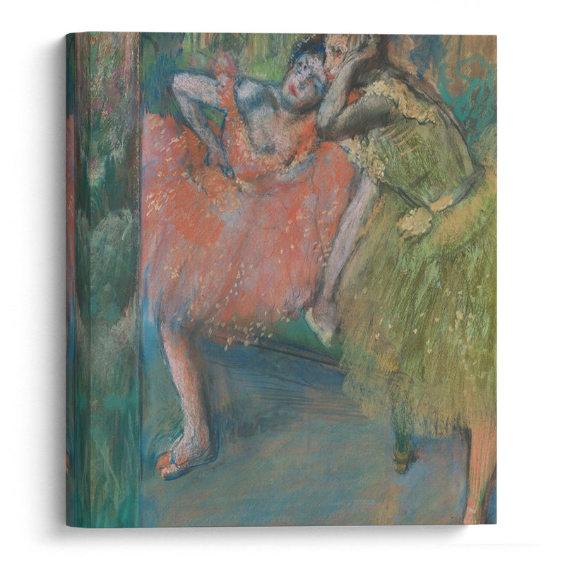 Danseuses Au Foyer (circa 1901) - Edgar Degas - Canvas Print