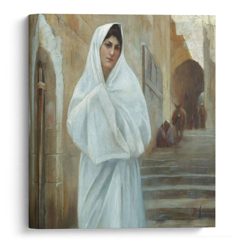 Young Girl, Jerusalem - Theodoros Ralli - Canvas Print