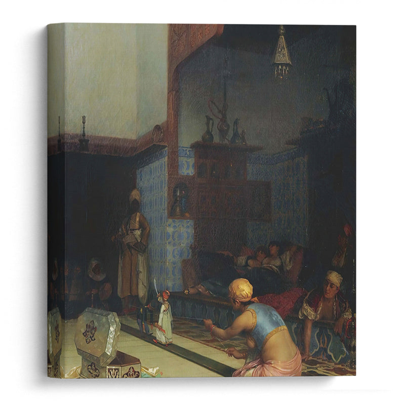 Marionettes In The Harem - Theodoros Ralli - Canvas Print