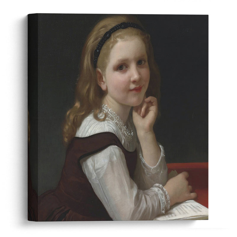 Distraction (1868) - William Bouguereau - Canvas Print