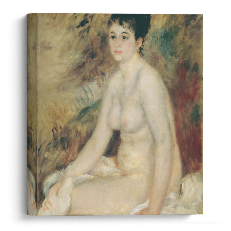 Nach dem Bade (1876) - Pierre-Auguste Renoir - Canvas Print