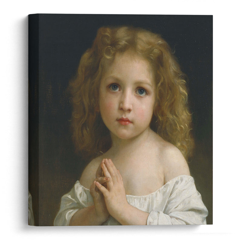 Little Girl - William Bouguereau - Canvas Print