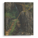 Les Gorges des Saillon (1875) - Gustave Courbet - Canvas Print