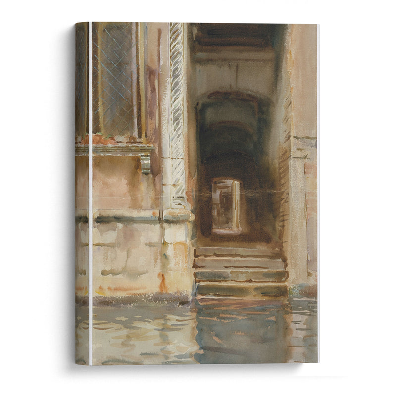 Venetian Passageway (circa 1905) - John Singer Sargent - Canvas Print