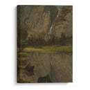Hetch Hetchy Falls,California - Albert Bierstadt - Canvas Print