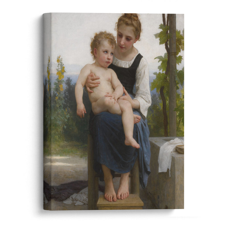 Avant le bain (1891) - William Bouguereau - Canvas Print