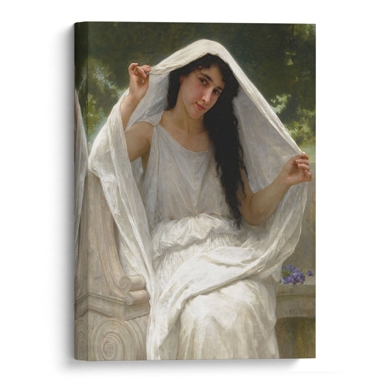 Le Voile (1898) - William Bouguereau - Canvas Print