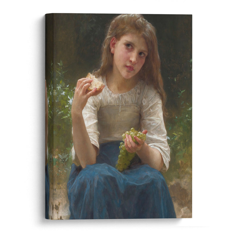 Le Goûter (1901) - William Bouguereau - Canvas Print