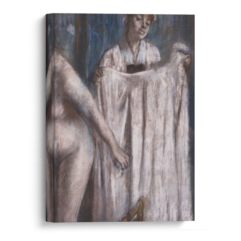 Toilette after the Bath (1888 - 1889) - Edgar Degas - Canvas Print