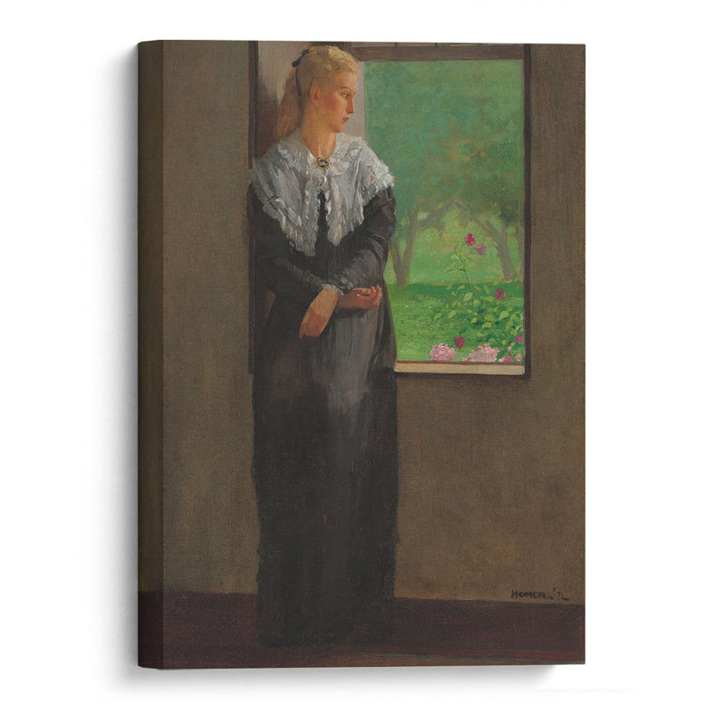 Reverie (1872) - Winslow Homer - Canvas Print