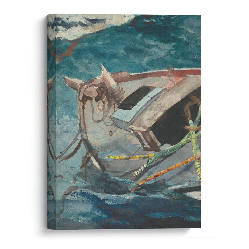 Study for ‘The Gulf Stream’ (1898-1899) - Winslow Homer - Canvas Print