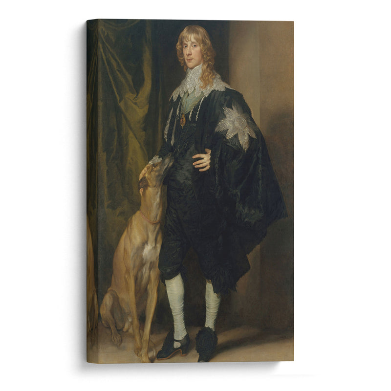 James Stuart (1612–1655), Duke of Richmond and Lennox (ca. 1633–35) - Anthony van Dyck - Canvas Print