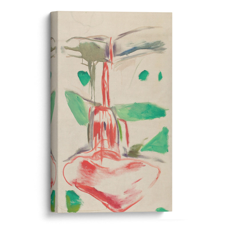 Blood Waterfall (1915–16) - Edvard Munch - Canvas Print