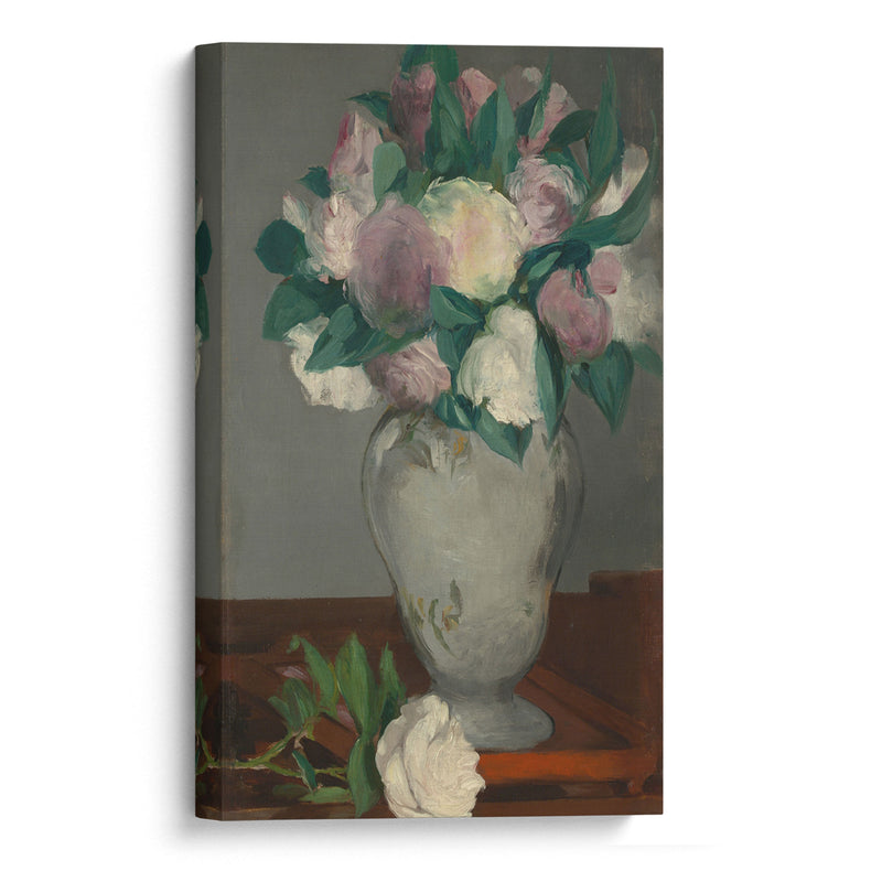 Peonies (1864–65) - Édouard Manet - Canvas Print