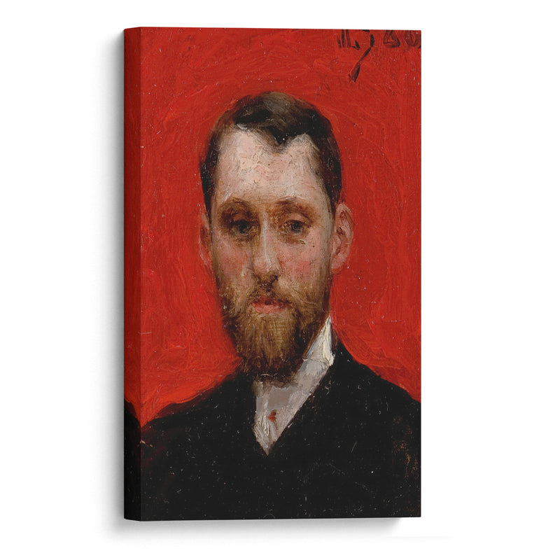 Portrait of the Painter Charles Theriat (1886) - Julius Leblanc Stewart - Canvas Print