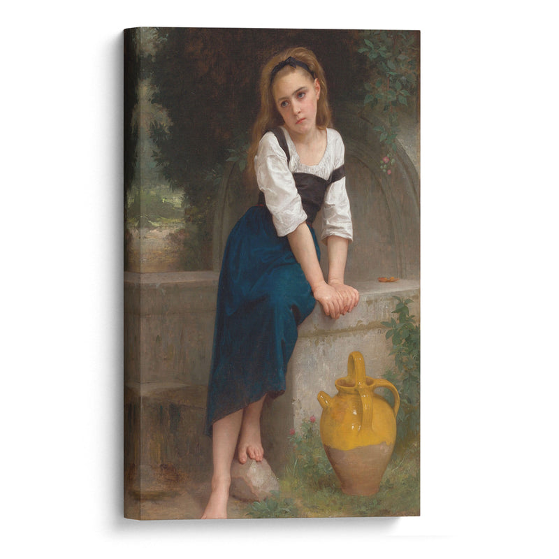 Orpheline À La Fontaine (1883) - William Bouguereau - Canvas Print