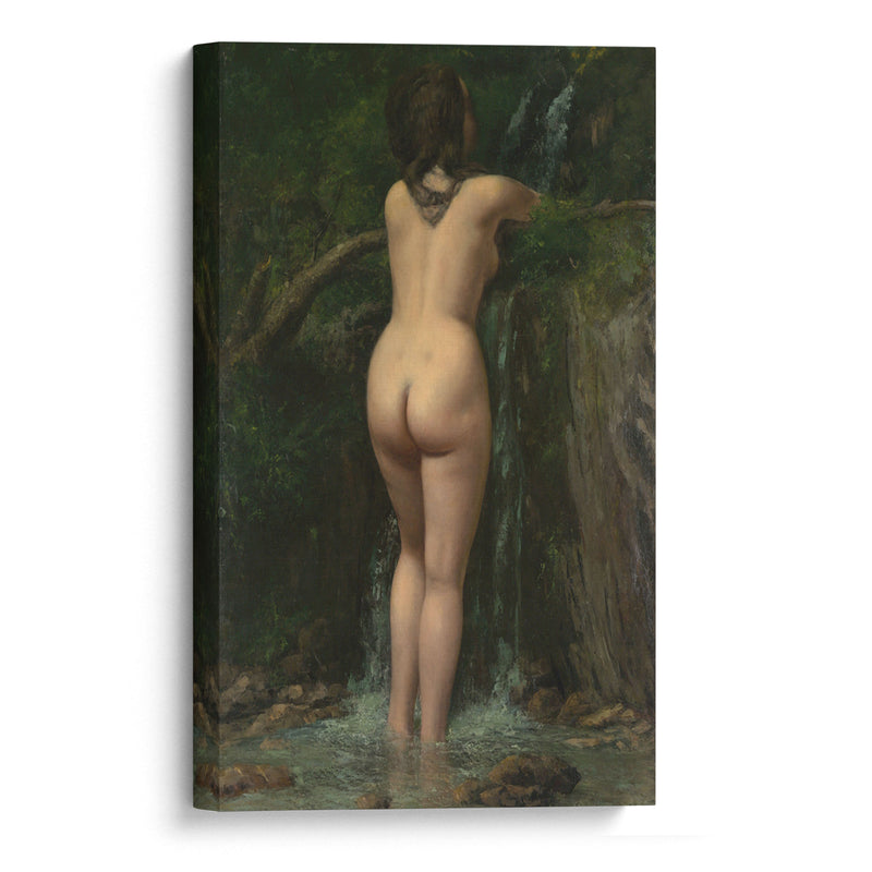 The Source (1862) - Gustave Courbet - Canvas Print