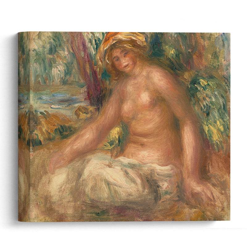 Nu assis (circa 1900-1902) - Pierre-Auguste Renoir - Canvas Print