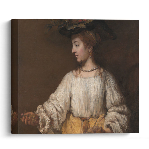 Flora (Ca. 1654) - Rembrandt van Rijn - Canvas Print