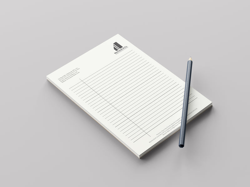 A4 Legal Notepad