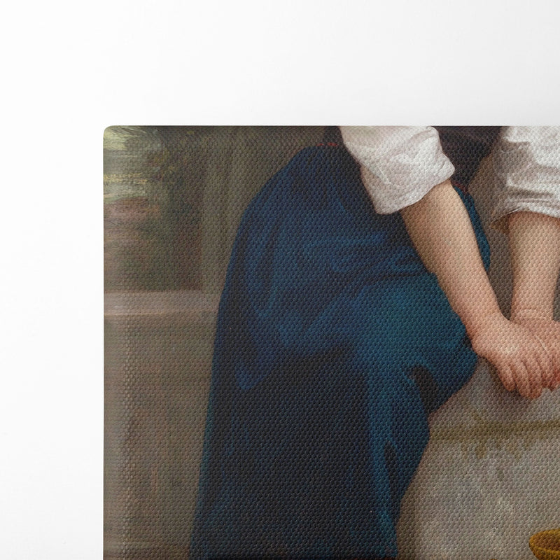 Orpheline À La Fontaine (1883) - William Bouguereau - Canvas Print