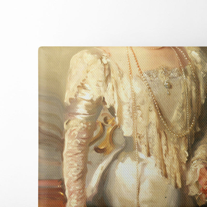 Portrait of Mrs. Asher B. Wertheimer (1898) - John Singer Sargent - Canvas Print