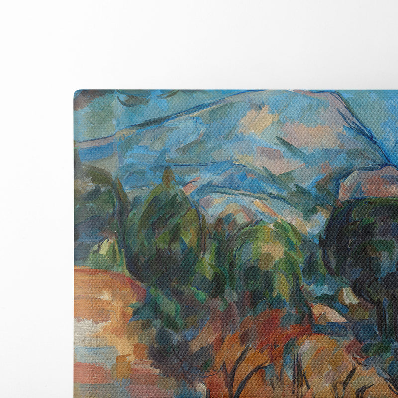 Mount Sainte-Victoire (c. 1904) - Paul Cézanne - Canvas Print