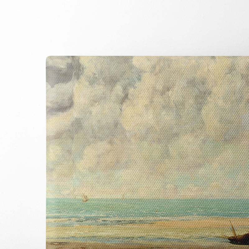 The Calm Sea (1869) - Gustave Courbet - Canvas Print