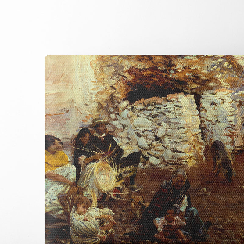 Gypsy Encampment (circa 1912-1913) - John Singer Sargent - Canvas Print