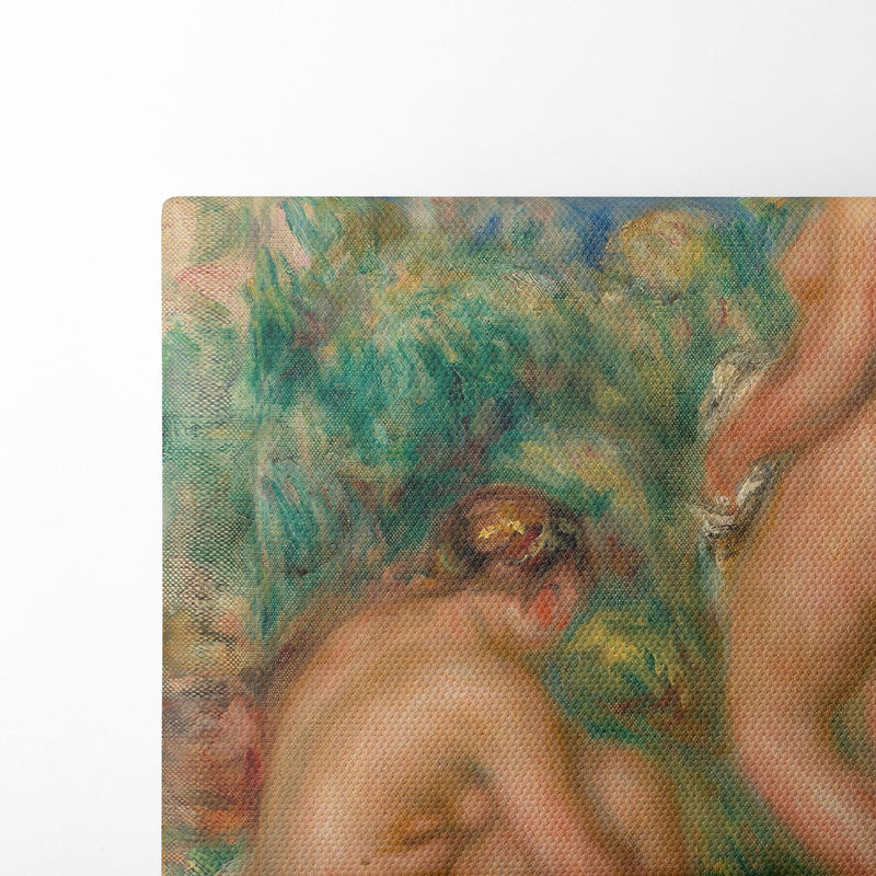 Bathing women (1916) - Pierre-Auguste Renoir - Canvas Print