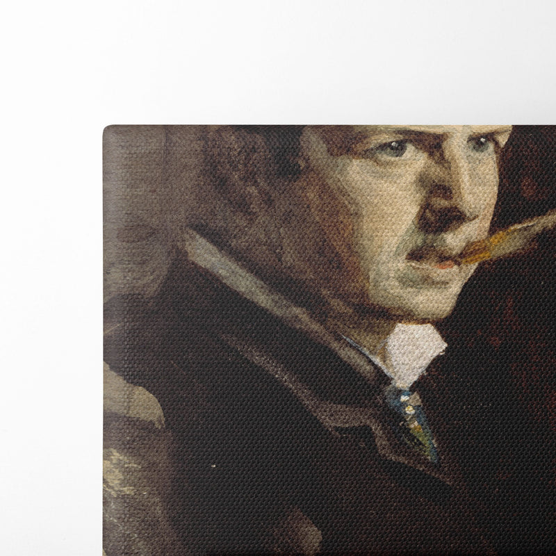 Self-portrait (1882) - Anders Zorn - Canvas Print