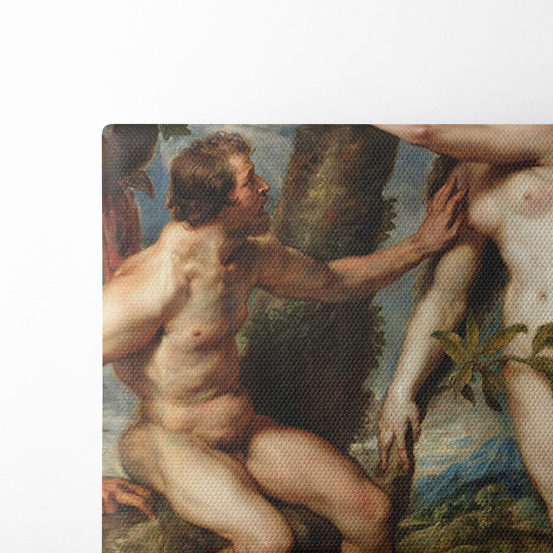 Adam and Eve (1628 and 1629) - Peter Paul Rubens - Canvas Print