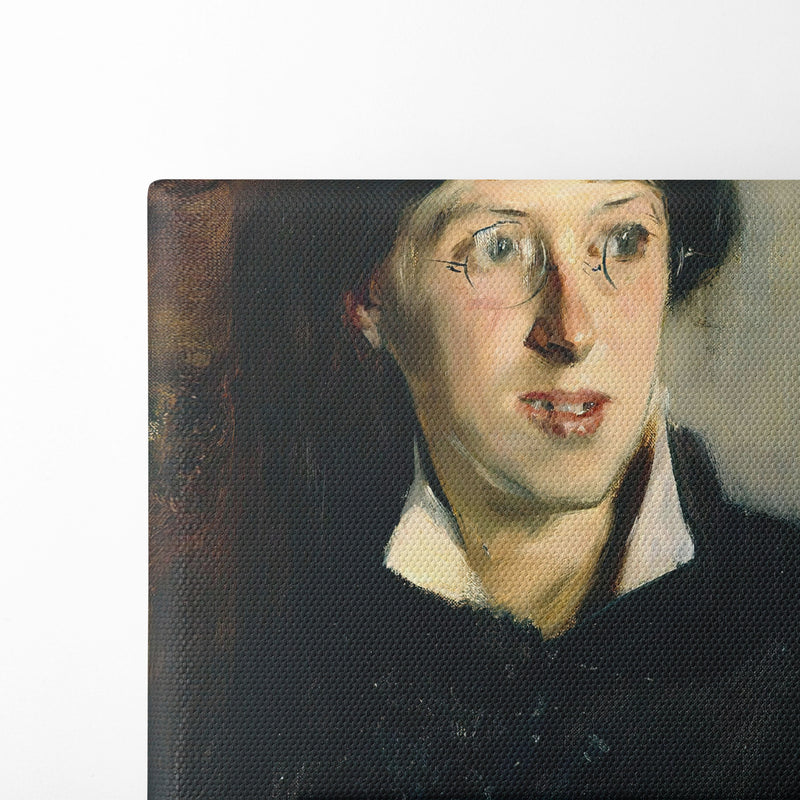 Portrait of Vernon Lee (1856–1935) (1881) - John Singer Sargent - Canvas Print