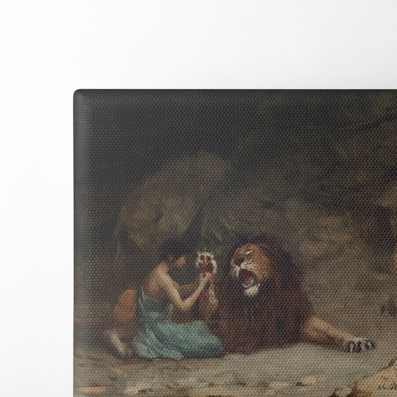 Androcles (circa 1902) - Jean-Léon Gérôme - Canvas Print