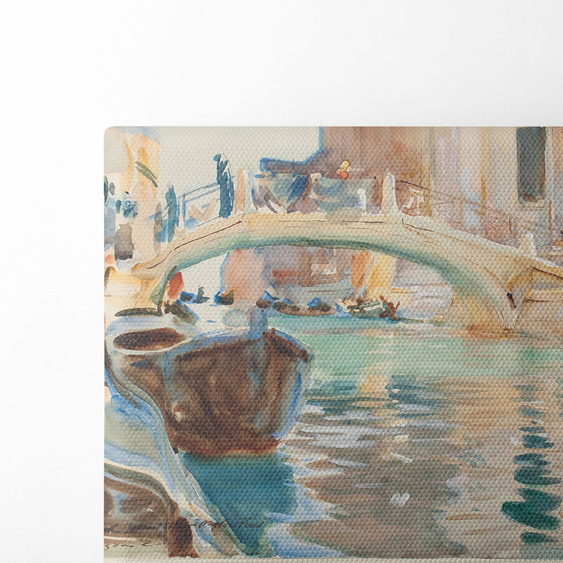 San Giuseppe di Castello, Venice  (circa 1903) - John Singer Sargent - Canvas Print