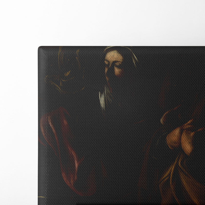 The Denial of Saint Peter (1610) - Caravaggio - Canvas Print