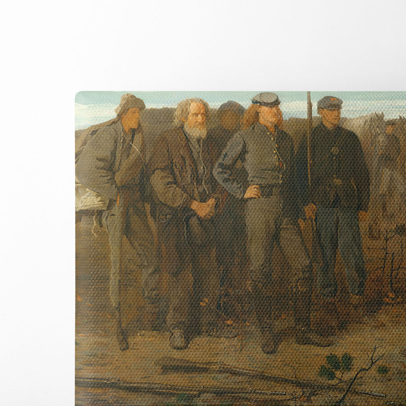 Prisoners from the Front (1866) - Winslow Homer - Canvas Print