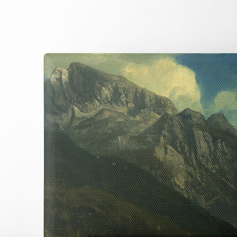 Mountains - Albert Bierstadt - Canvas Print