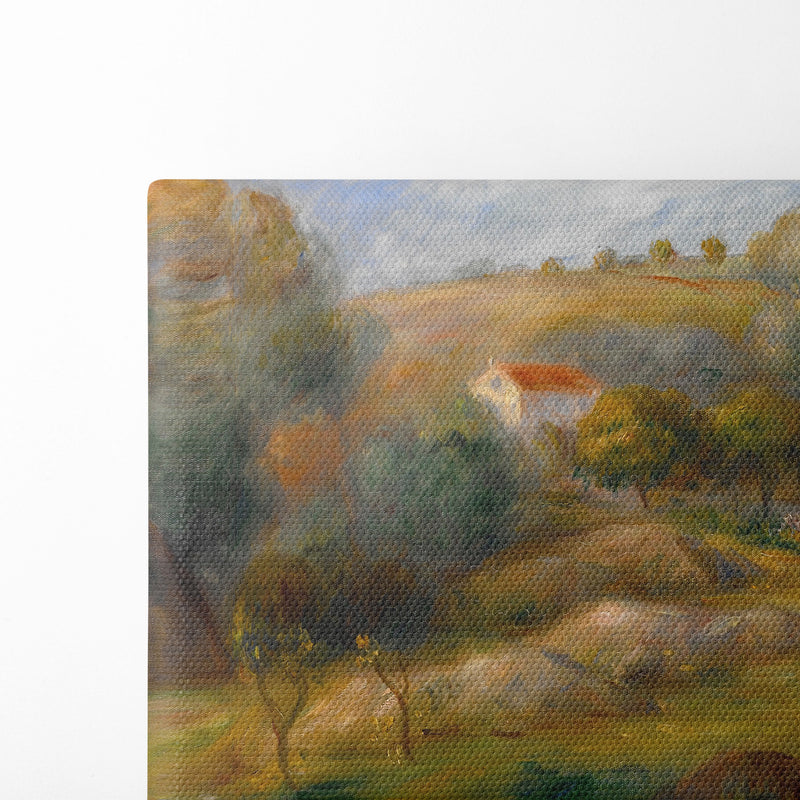 Springtime in Essoyes (1900) - Pierre-Auguste Renoir - Canvas Print