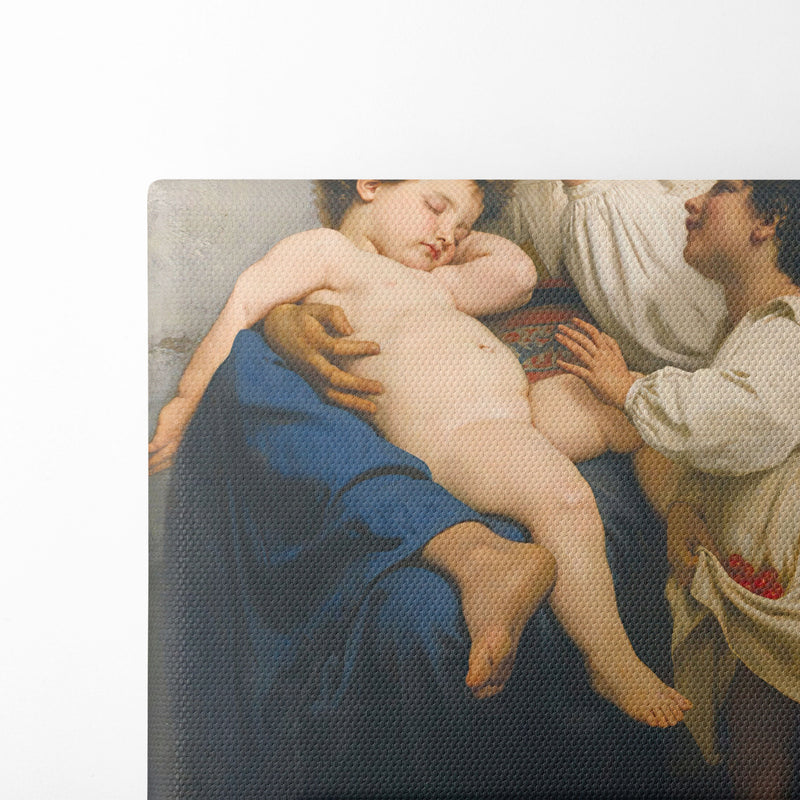 Le Sommeil (1864) - William Bouguereau - Canvas Print