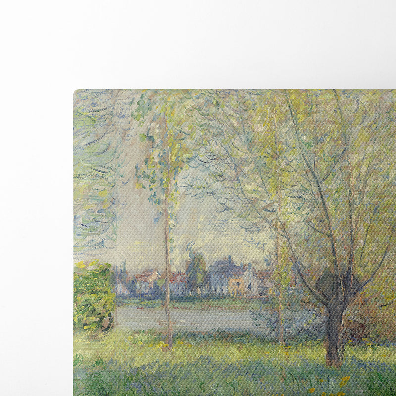 The Willows (1880) - Claude Monet - Canvas Print