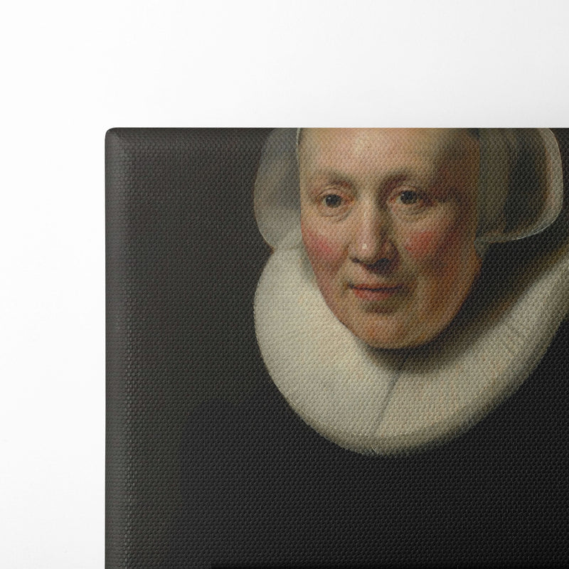 Portrait of a Woman (1633) - Rembrandt van Rijn - Canvas Print