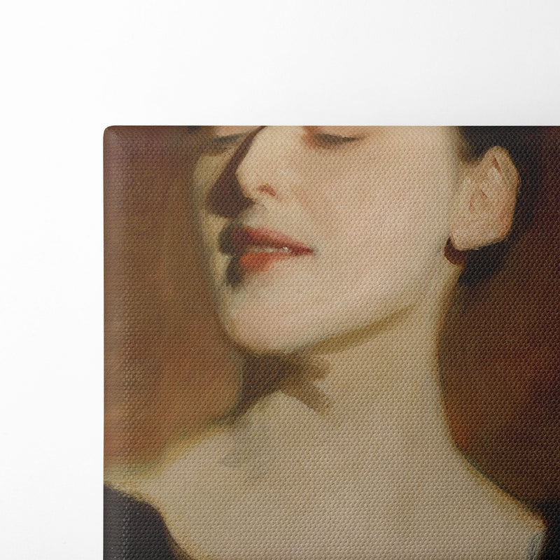 Flora Priestley (Lamplight Study) - John Singer Sargent - Canvas Print