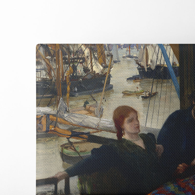 Wapping (1860-1864) - James Abbott McNeill Whistler - Canvas Print