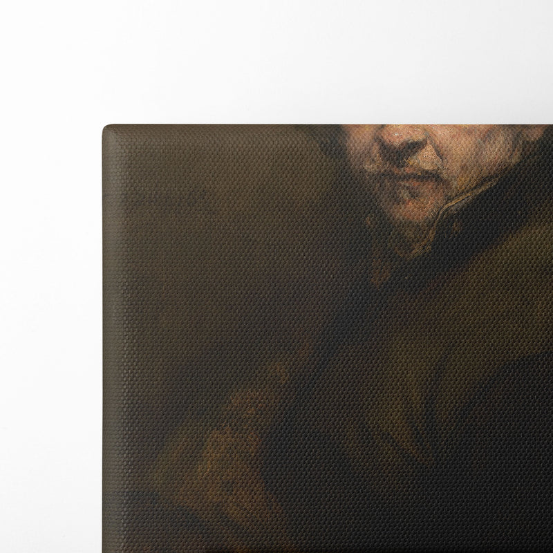 Self-Portrait (1659) - Rembrandt van Rijn - Canvas Print