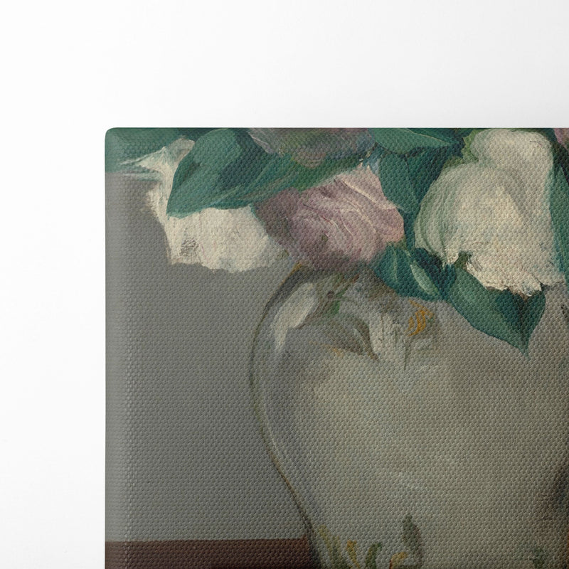 Peonies (1864–65) - Édouard Manet - Canvas Print