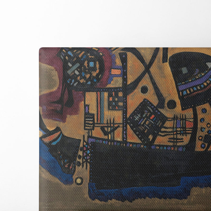 Geflecht (Woven) (1927) - Wassily Kandinsky - Canvas Print